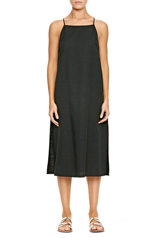 Icon Wrap Dress - Jet Black