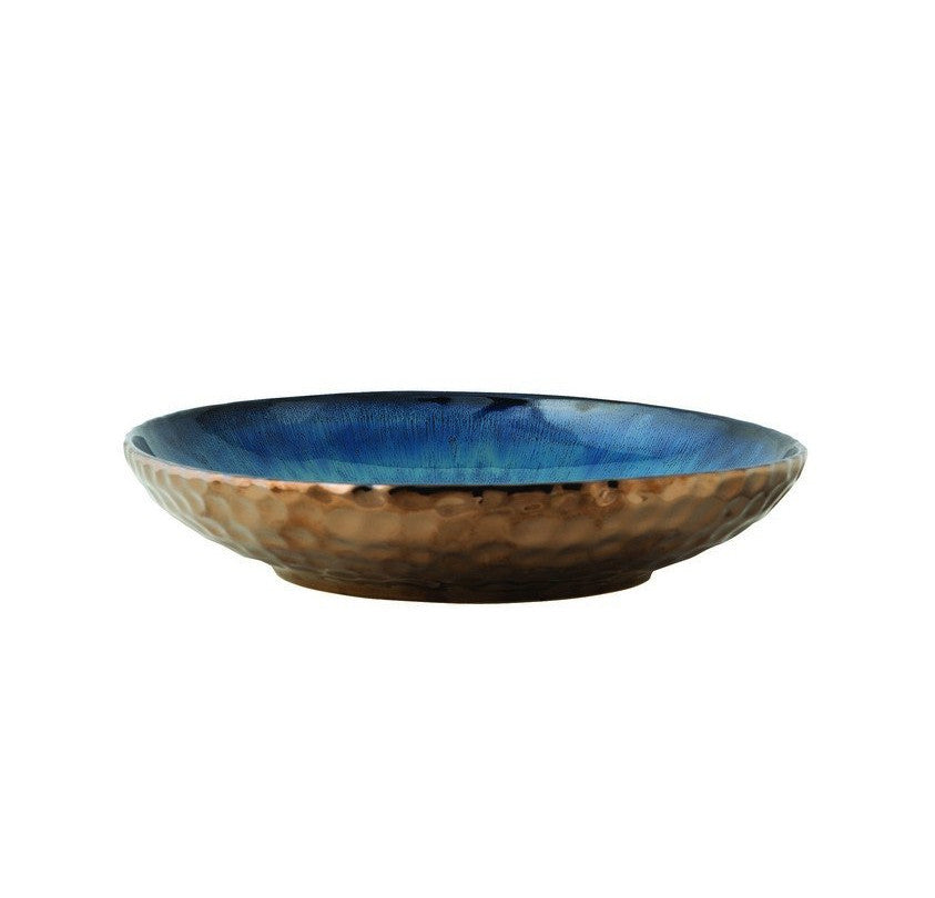 Blue Crater Bowl - FashionLife
