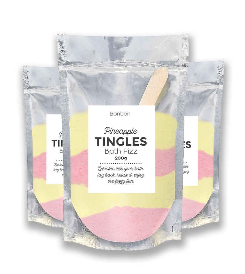 Tingles Bath Fizz - Pineapple