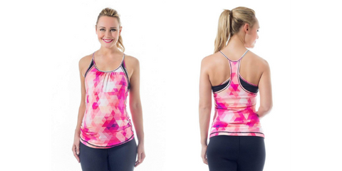 Caily Halter Energy Maternity Tank Tops