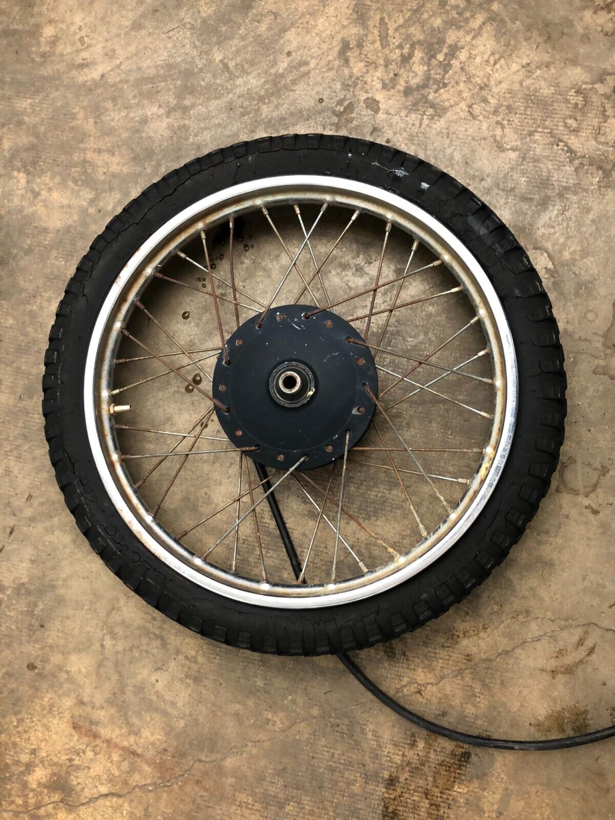 1980 Honda XL80 Front Wheel