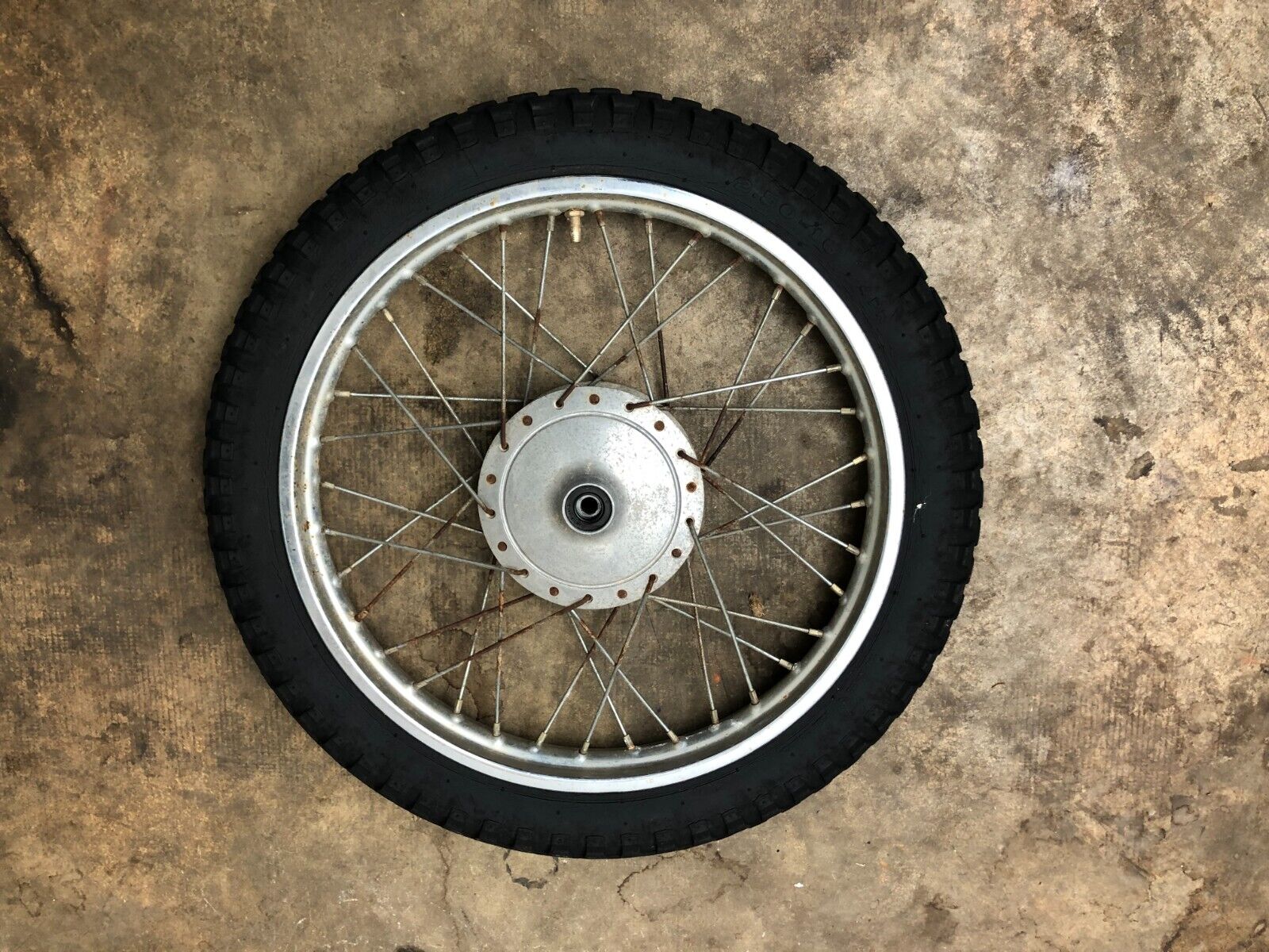 1979 Kawasaki KM100 Front Wheel