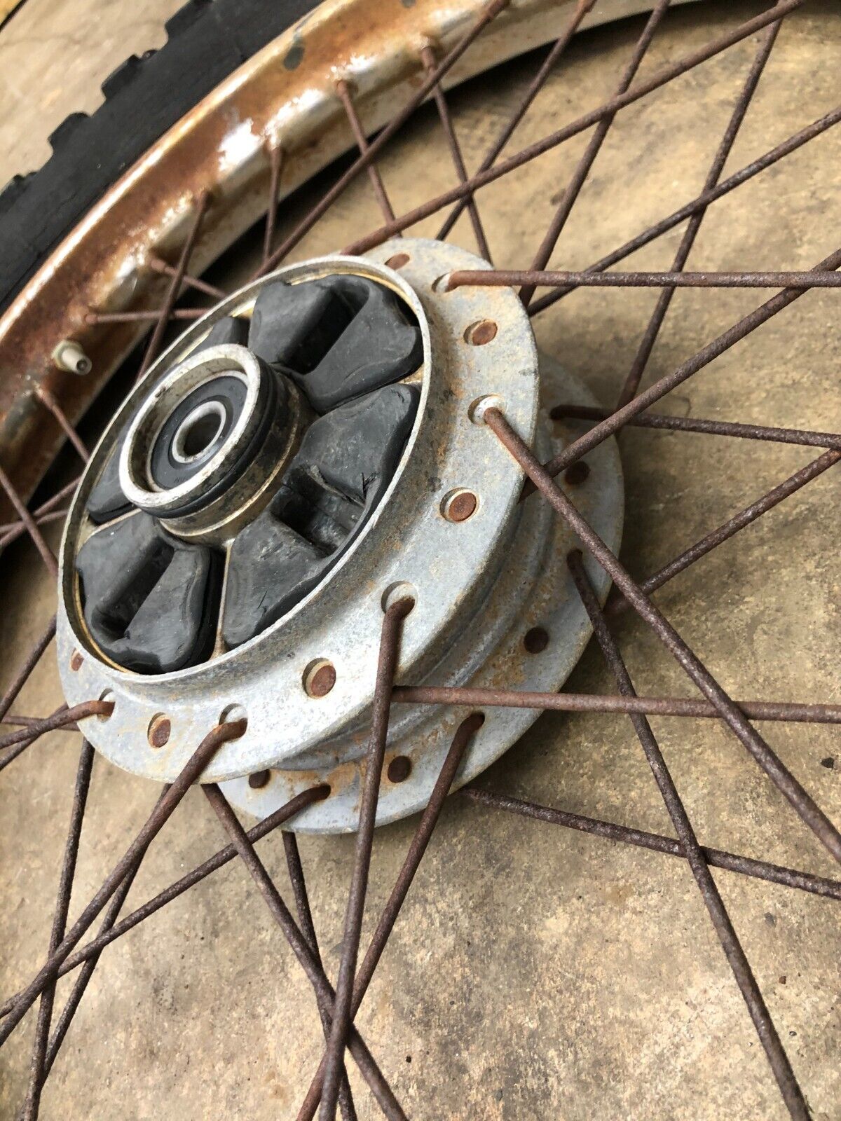1967 Honda CT90 Rear Wheel