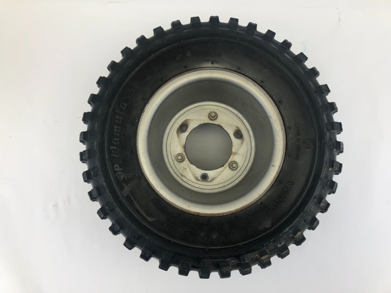 1983 Honda ATC70 Wheel and Original OHTSU Tire