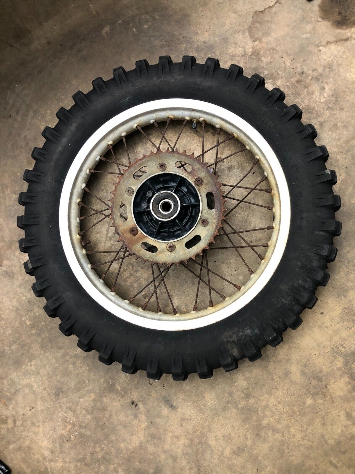 1982 Honda XR500 Rear Wheel