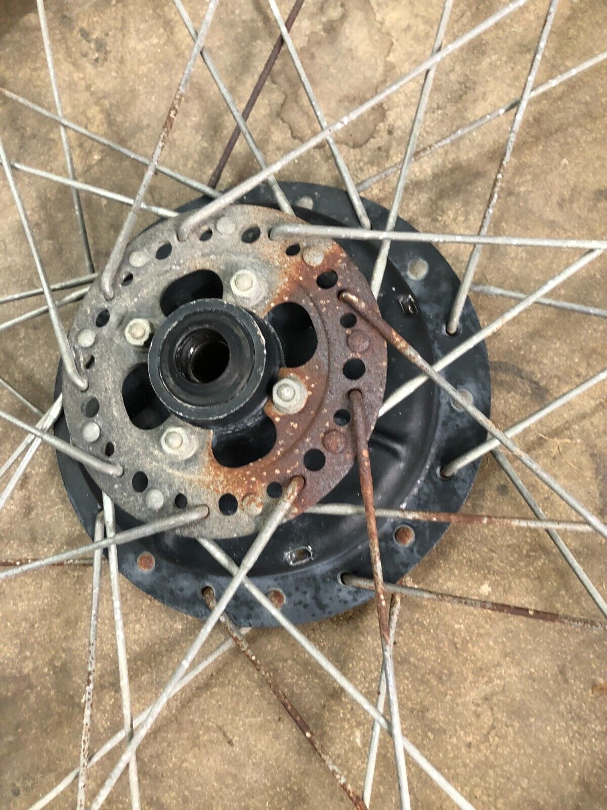 1980 Honda XL250S Front Wheel