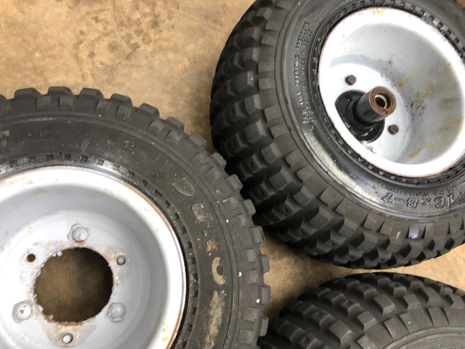 1983 Honda ATC 70 2 Wheel Set