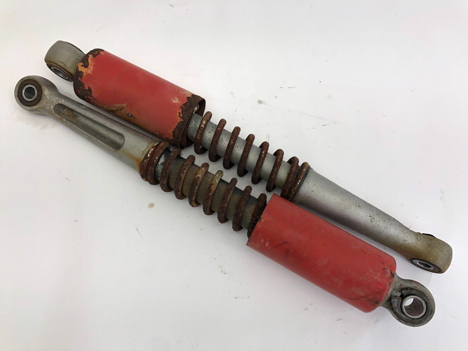 1971 Honda CT70H Red Rear Shocks