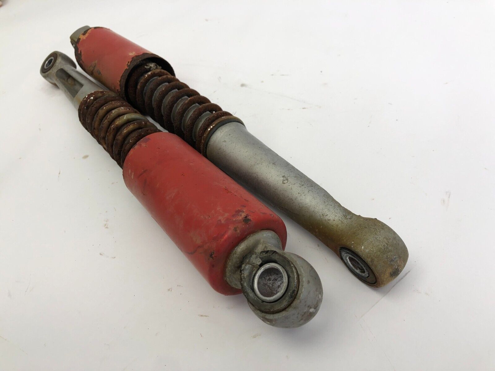 1971 Honda CT70H Red Rear Shocks