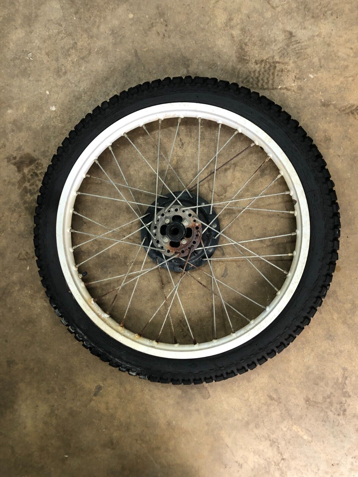 1980 Honda XL250S Front Wheel