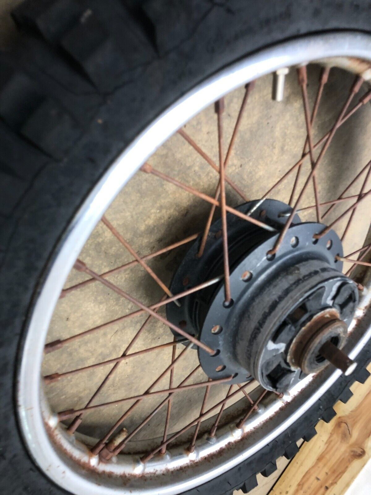 1983 Honda XR80 Rear Wheel