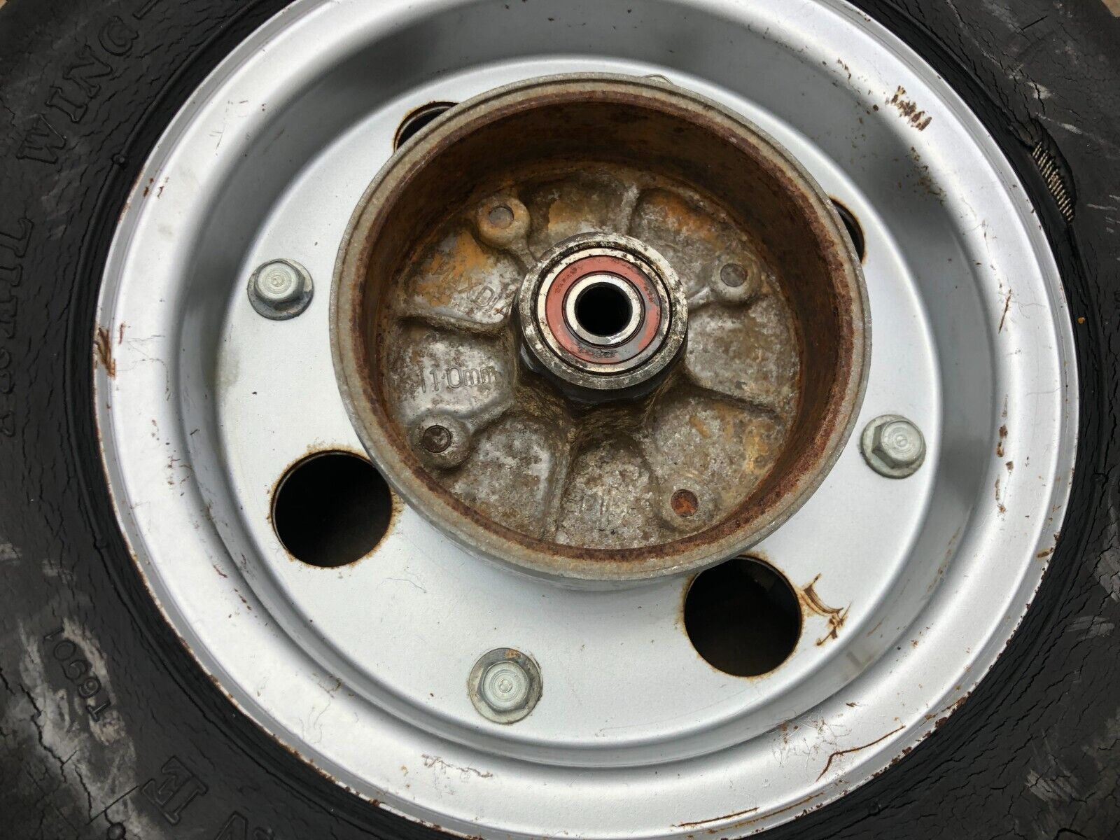 1972 Honda Z50 Front Wheel