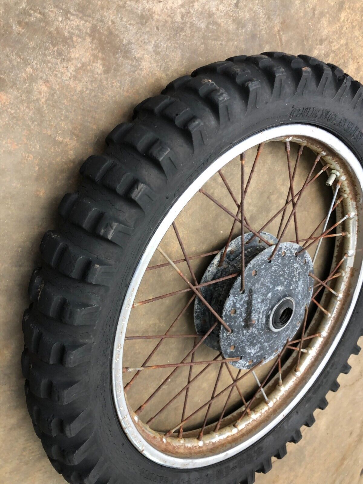 1979 Honda XR80 2 Front Wheel