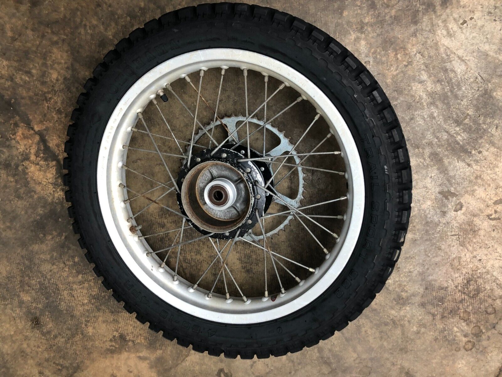 1978 Honda XL250 Rear Wheel