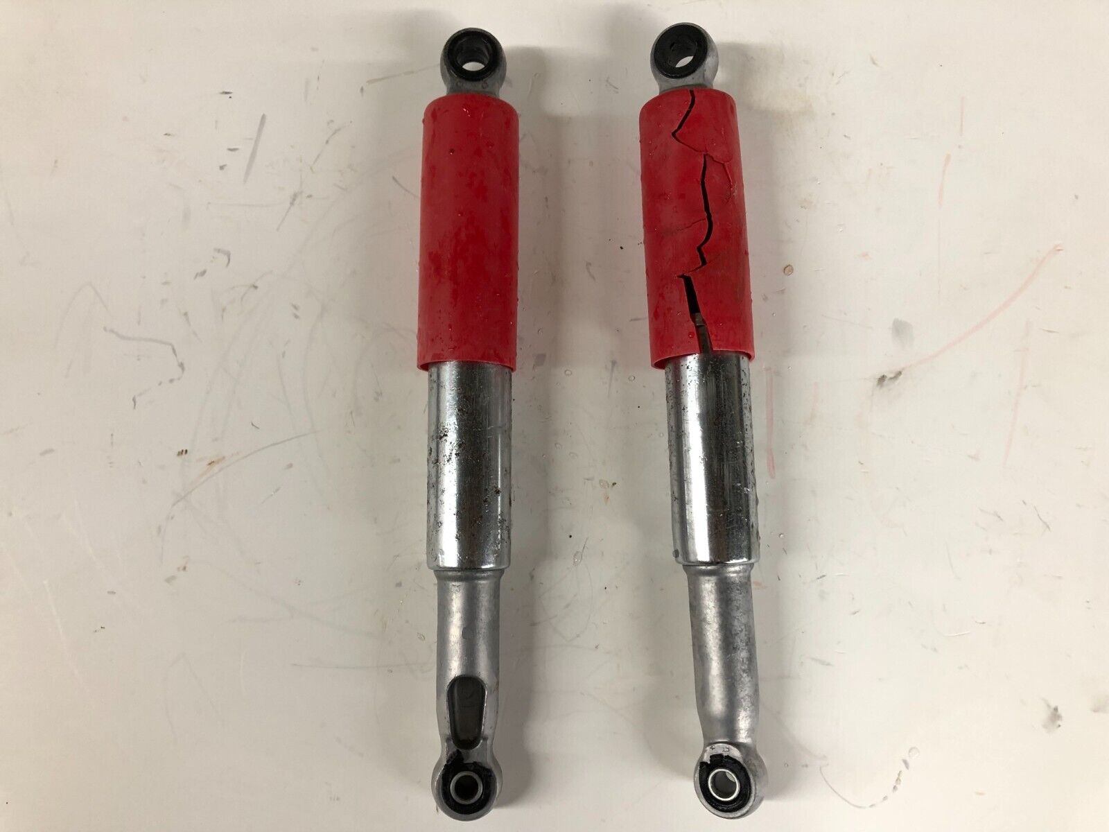 1966 Honda CT90 Red Rear Shocks