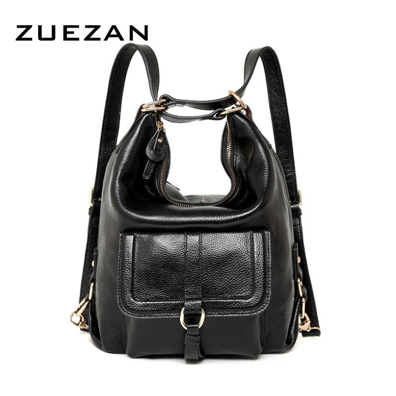 Day Pack Multi Using Fashion Hobo Women Genuine Leather Shoulder Bag 1