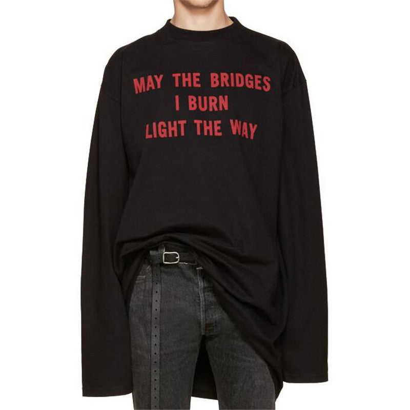 may the bridges i burn light the way vetements price