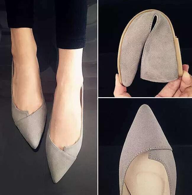 comfortable pointed flats