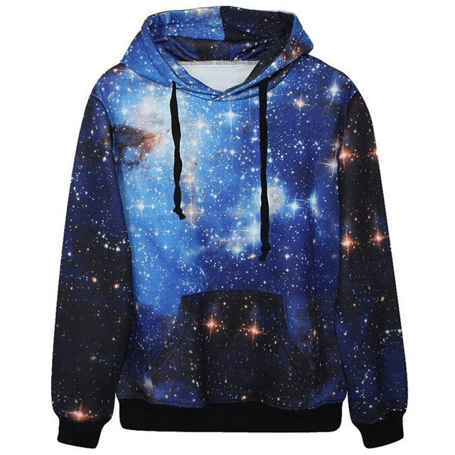 galaxy print hoodies