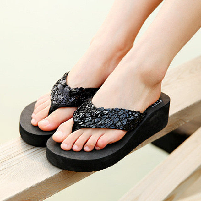 non slip wedge shoes