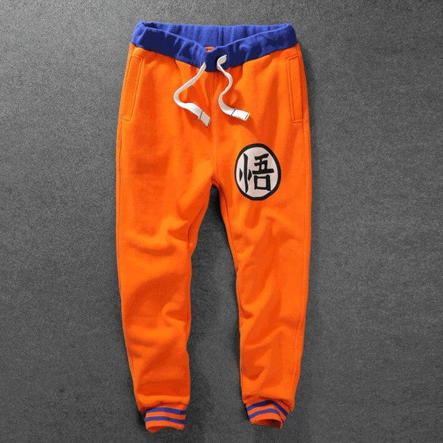 orange sweatpants mens