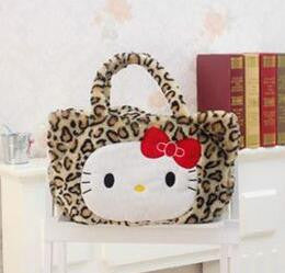 hello kitty leopard purse