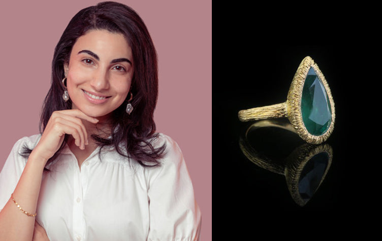 Farah with emerald image