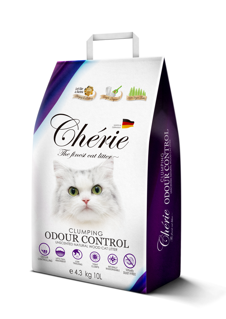 Unscented Non-clumping Pine Cat Litter - Can & Clover