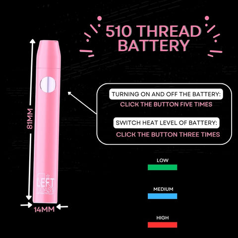 Left Coast cart battery