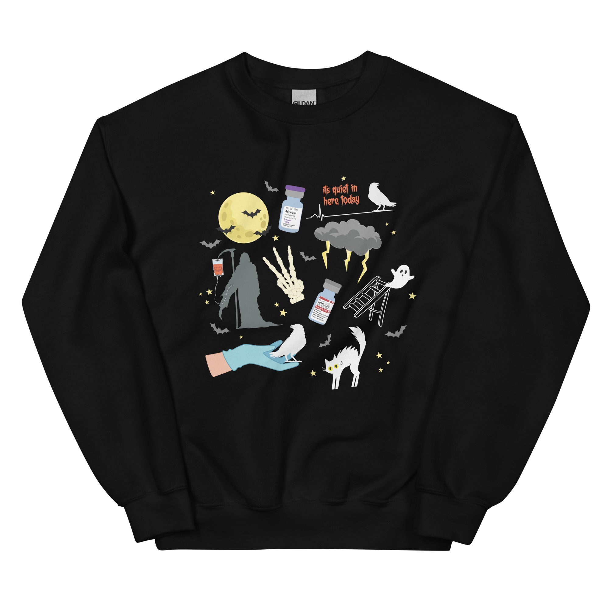 "Bad Luck" Halloween Crewneck - RNExplained product image