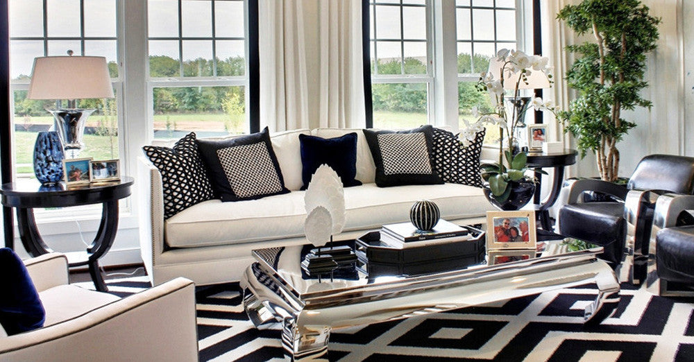 Interior Color Inspirations: The Classic Combination Of Black & White