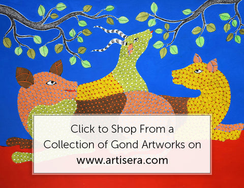 essay on gond art