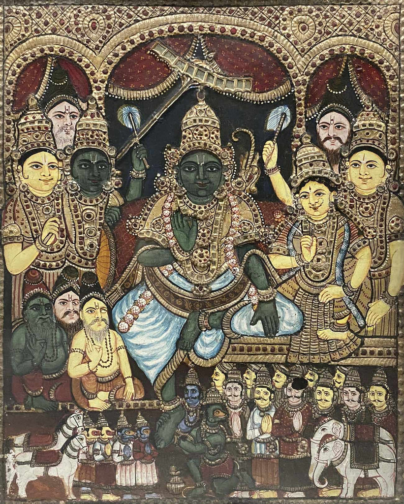 Rama Pattabhishekha (Rama's Coronation) – Artisera