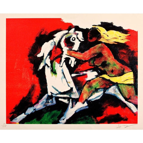 M.F. Husain: Limited Edition Print, Paintings, Serigraph, Art by M.F ...