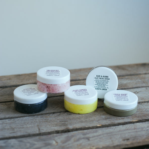 face body scrub sampler pack