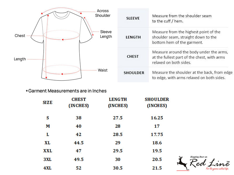 Men's classic red single jersey round neck t-shirt with logo – Redline ...