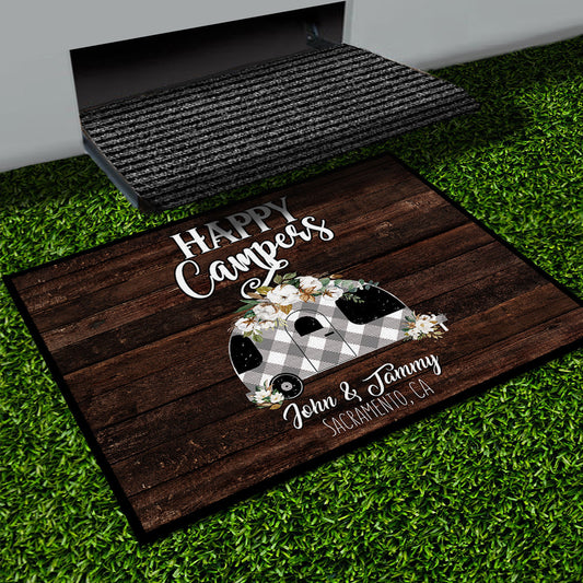 Camping Welcome Mat