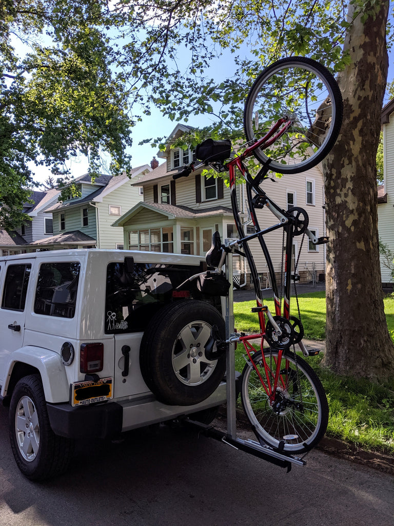 tandem bike rack