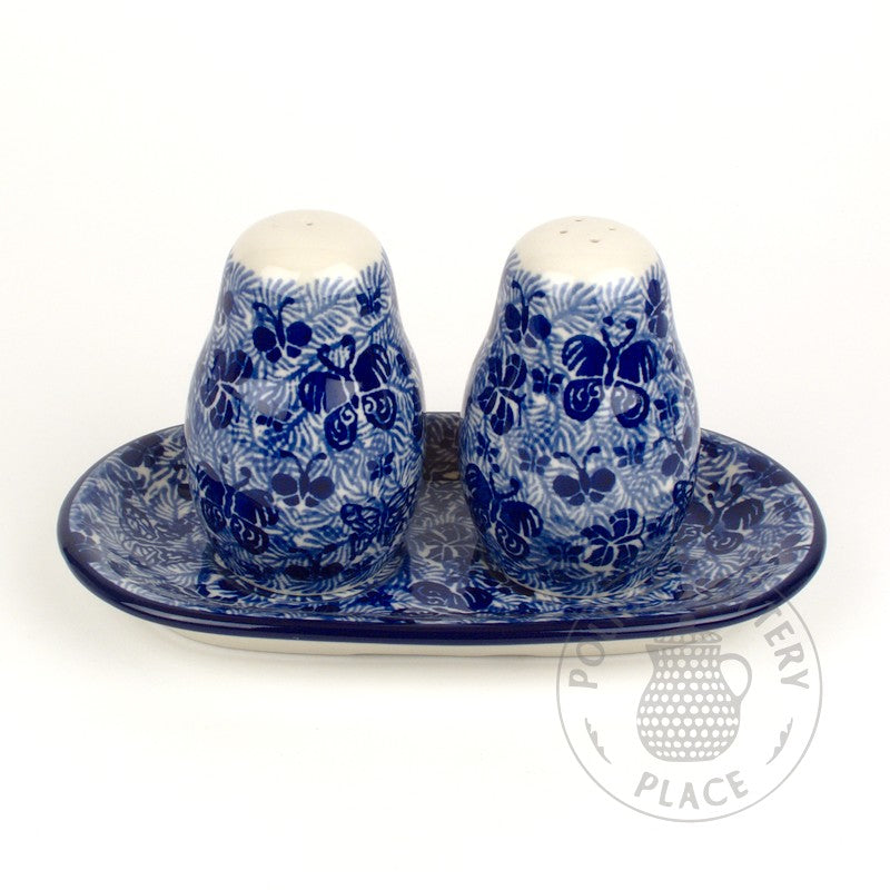 Salt & Pepper Set - Polish Pottery