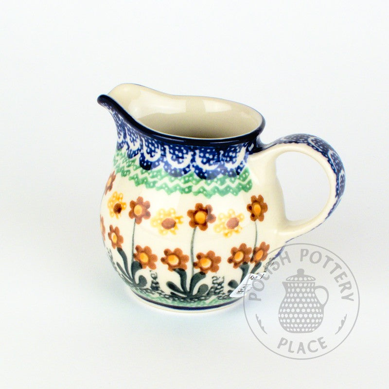 16oz Small Milk Jug - Shape 09 - Pattern 2642 – Polish Pottery