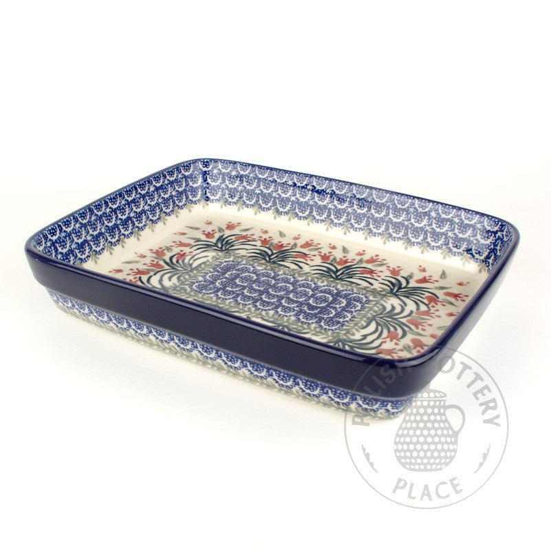 Casserole - 7.5" x 10" - Polish Pottery