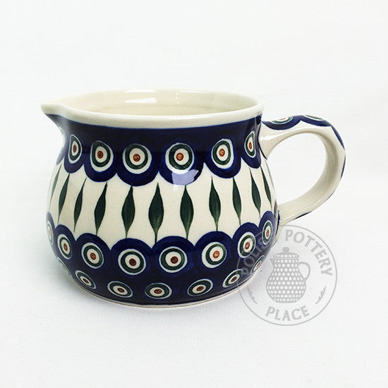 16oz Small Milk Jug - Shape 09 - Pattern 2642 – Polish Pottery