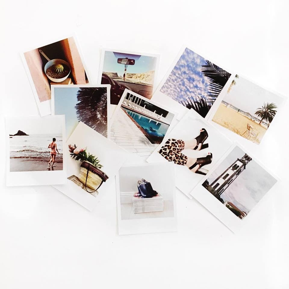 Polaroid Prints Hostel Decor