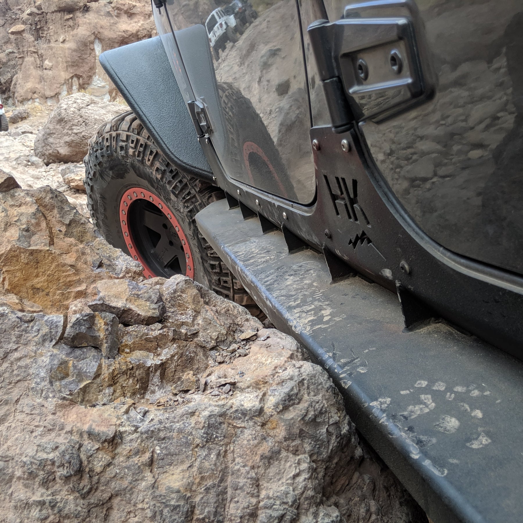 Jeep Wrangler JK Unlimited Rock Sliders - 