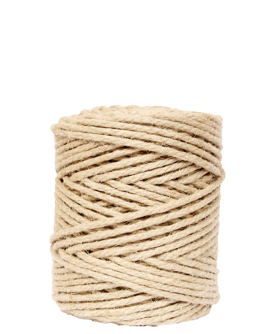 1roll Burlap Rope 50/80m Hemp Cord for Crafts Thin Packing String (80m)