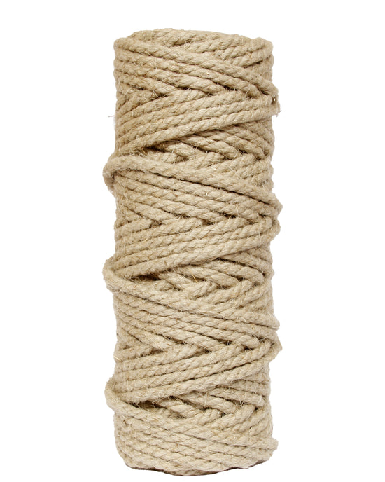 Natural Jute Cord 6-40mm Thick Braided Twisted Hemp Ropes Crafts Decki –  Quildinc