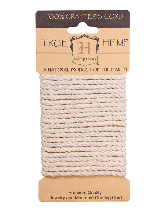 Hemp rope HEMPTWIST ø28mm by the Meter 4-strand twisted by Kanirope®