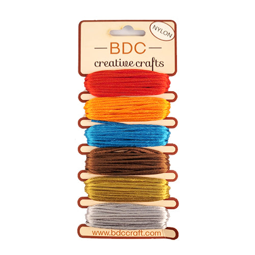 6 Color Jute Cord Cards – Hemptique