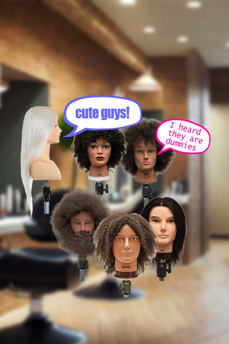 Training Manikins & Mannequins for Hairdressers1