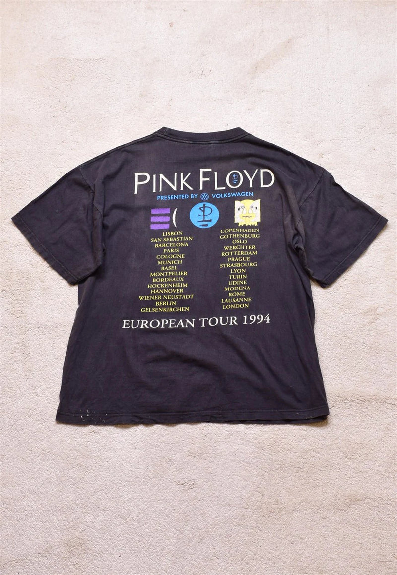 Rare Vintage 1994 Brockum Pink Floyd Euro Tour T Shirt – NORTH